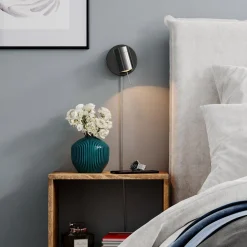 Correct vegglampe
