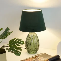 Crystal Velvet bordlampe
