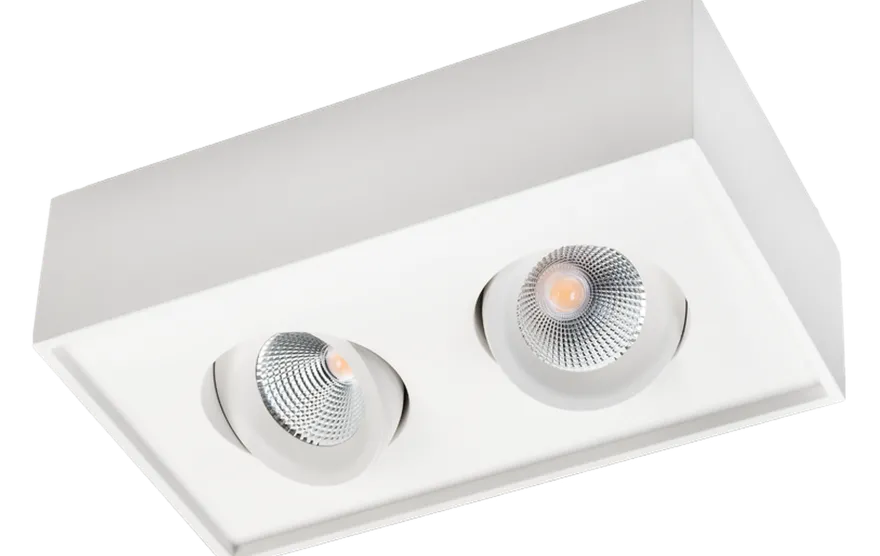Cube Lux 2x7W LED 2700K Ra 98