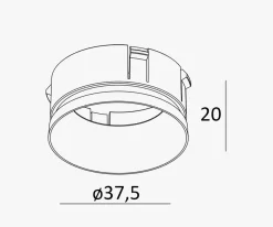 Cuff til JP40 recessed downlight