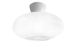 Cup 105 taklampe med glasskuppel 28 cm - Hvit/Opal hvit