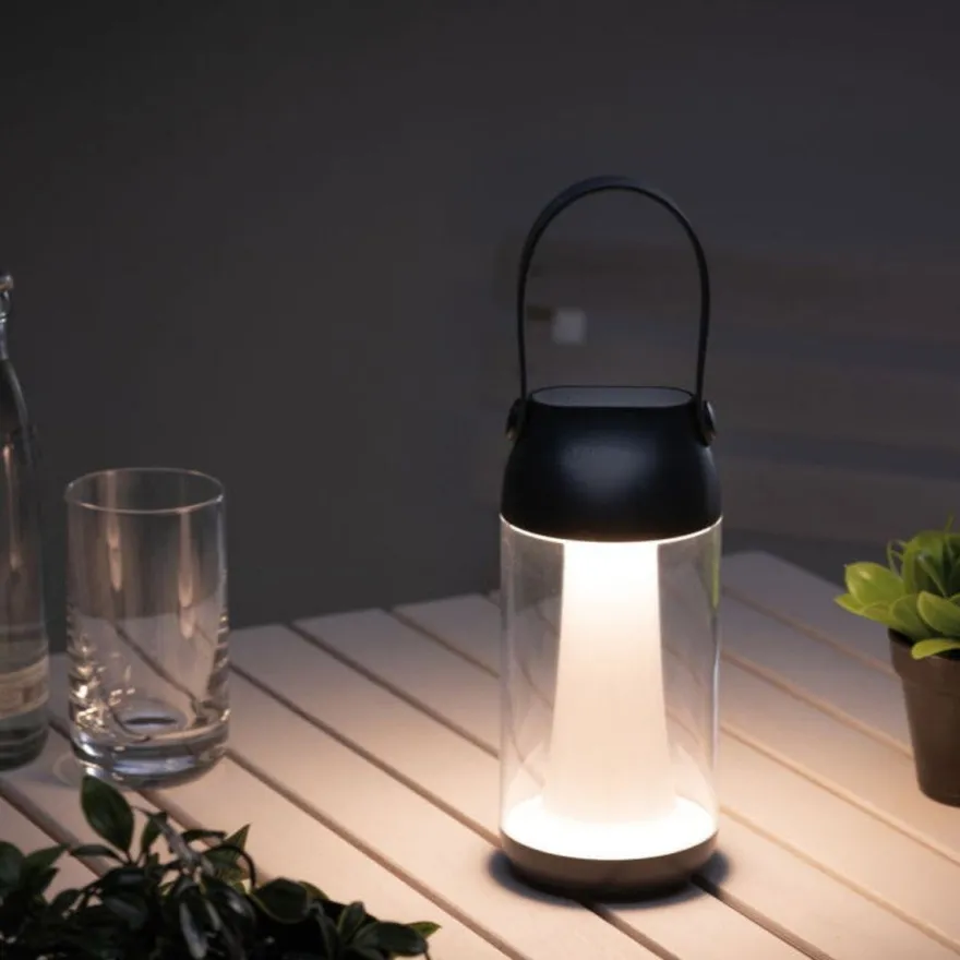 Cupulino bordlampe oppladbar via USB 3000 Kelvin IP44 - Dimbar
