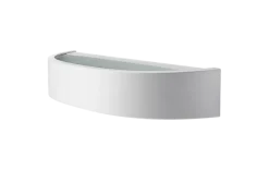 Curve vegglampe opp/ned 10W 2700K dimbar IP65