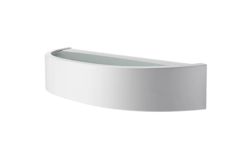 Curve vegglampe opp/ned 10W 2700K dimbar IP65
