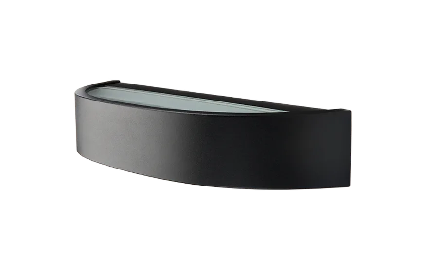 Curve vegglampe opp/ned 10W 2700K dimbar IP65