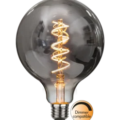 Decoration Smoke E27 4 Watt 125 mm - Dimbar