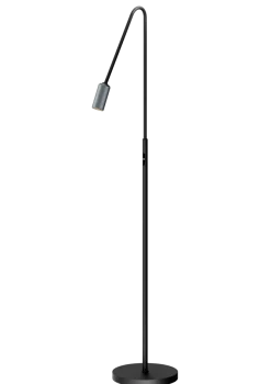 Decor F1 gulvlampe 7W 3000 Kelvin - Dimbar
