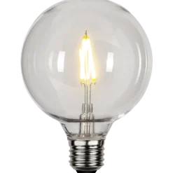 Dekorativ utendørs LED filament E27 95mm 2700K Plast