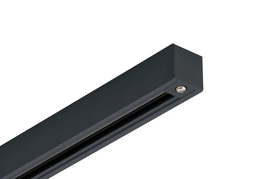 Designline Tube komplett 1.9 meter spotskinne med 5 spotter GU10 - Svart