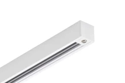 Designline Tube komplett 1,9 meter spotskinne med 5 spotter GU10 - Hvit
