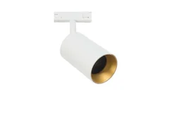 Designline Tube Pro komplett 1 meter spotskinne med 3 spotter GU10 - Hvit