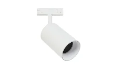 Designline Tube Pro komplett 1 meter spotskinne med 3 spotter GU10 - Hvit
