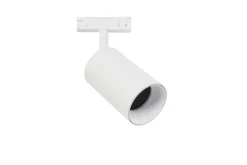 Designline Tube Pro komplett 1,9 meter spotskinne med 3 spotter GU10 - Hvit
