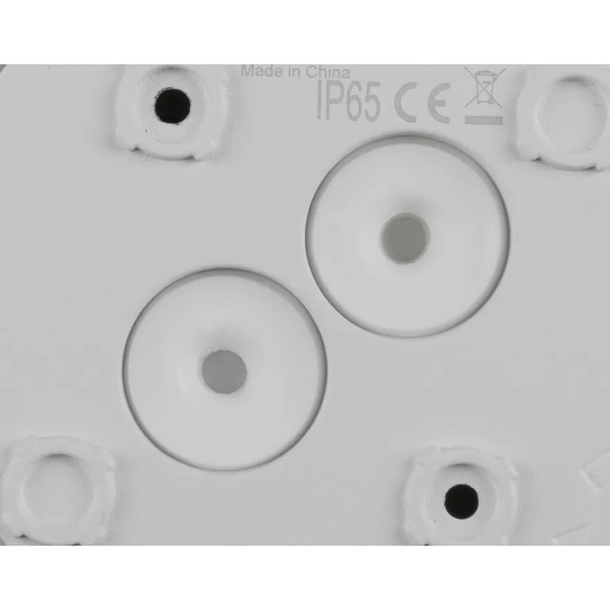 D-ring 16 cm vegglampe utendørs 7,5W 2700/3000 kelvin IP65 - dimbar