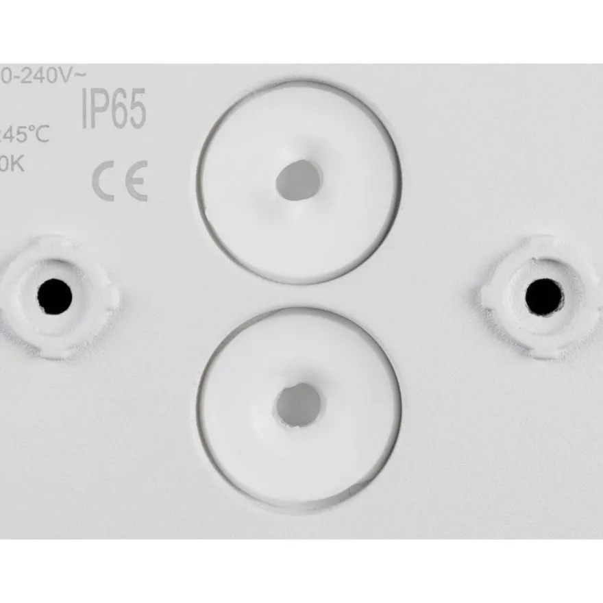 D-ring 25 cm vegglampe utendørs 15W 2700/3000 kelvin IP65 - dimbar