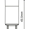 Ecolux G9 4 watt 2700 Kelvin - Dimbar