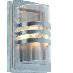 Ekeberg vegglampe - Galvanisert stål, liten