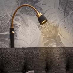 Eketorp vegglampe 1 lys