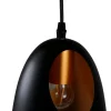 Elda takpendel 16 cm - Svart/Kobber