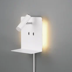 Element vegglampe - Hvit