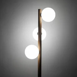 Estera wood gulvlampe 3-lys