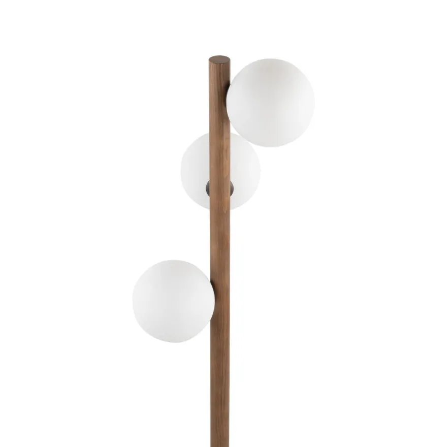 Estera wood gulvlampe 3-lys