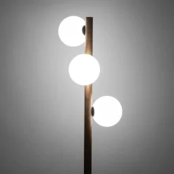 Estera wood gulvlampe 3-lys