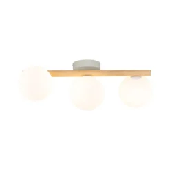 Estera wood taklampe 3-lys