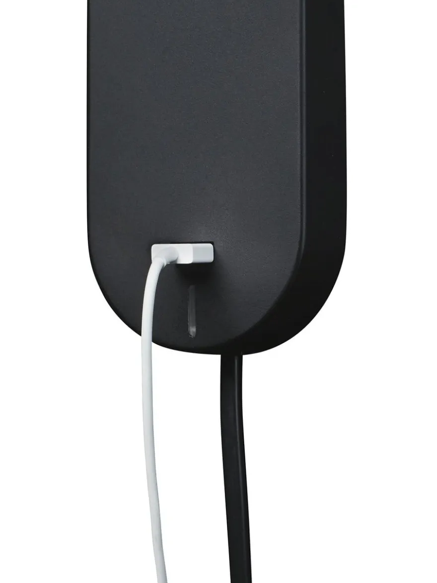 Eye vegglampe 5 watt dimbar m/ USB - Svart