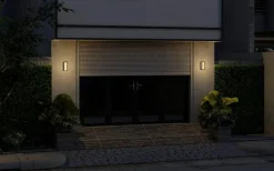 Faro 250 vegglampe utendørs Colour Switch 9W IP65 Dimbar - Antrasitt grå