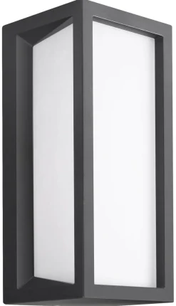 Faro 250 vegglampe utendørs Colour Switch 9W IP65 Dimbar - Antrasitt grå