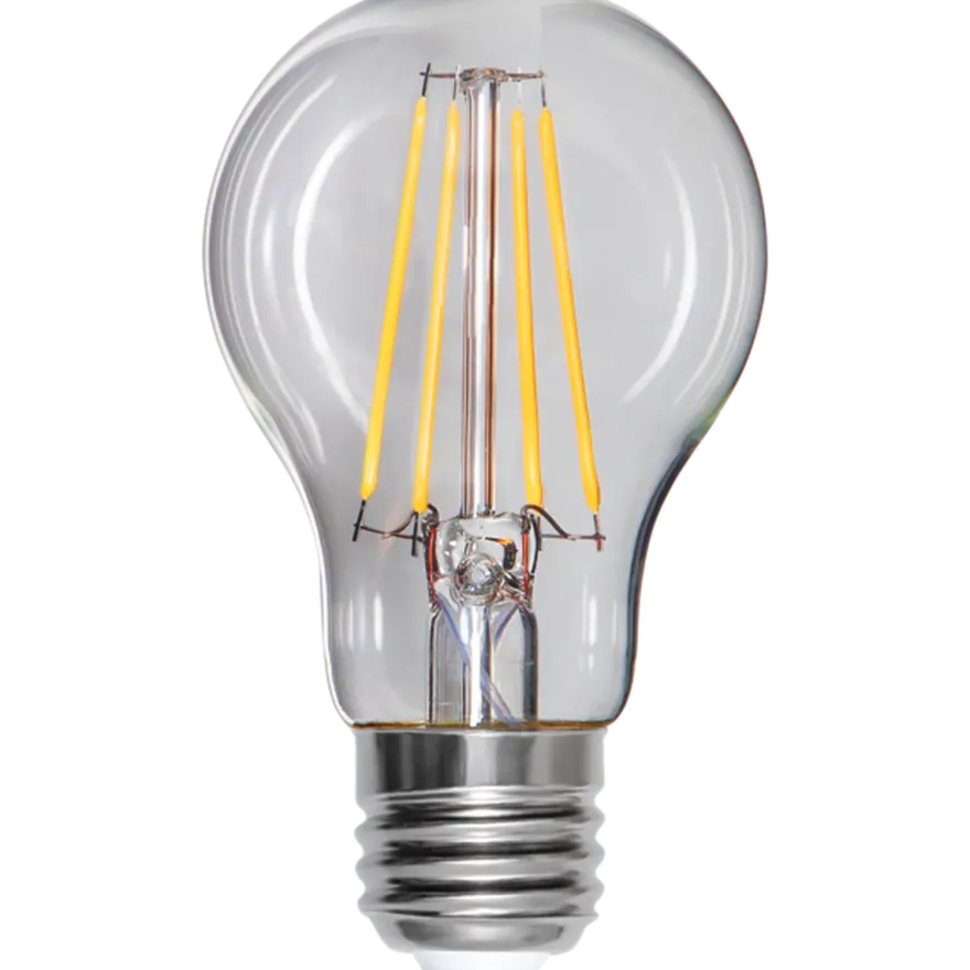 Filament LED pære 8W dimbar (tilsvarer 72W)