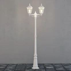 Firenze 2-arm stolpe - Hvit 220cm