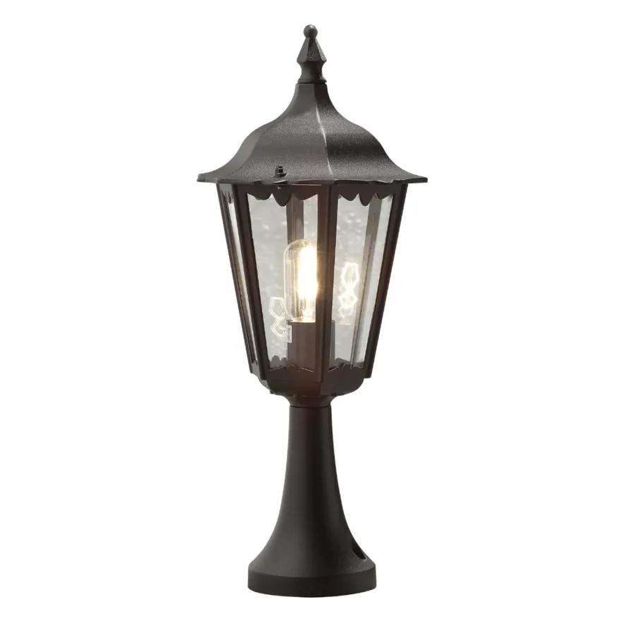 Firenze portstolpe 55 cm - Svart