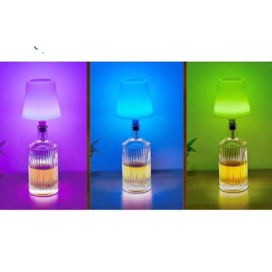 Flaskelys ladbar 3000K/4500K/6000K/RGB - Touch dim