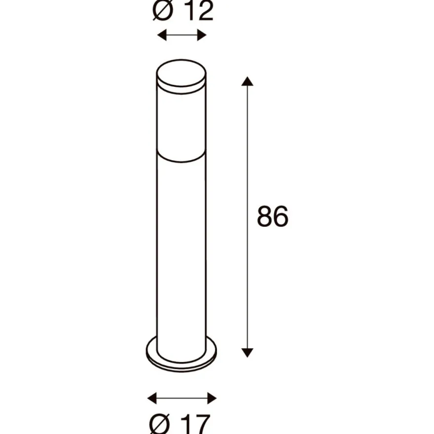 F-pol pullert 86 cm IP54
