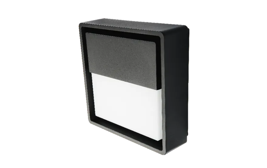 Frame square vegglampe 7W 3000 Kelvin IP66 Dimbar