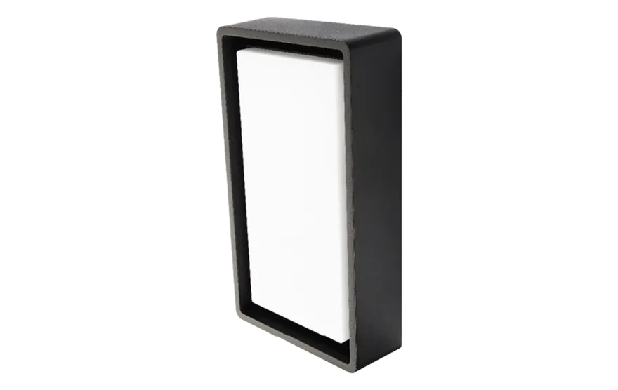 Frame vegg/taklampe 8W LED m/sensor