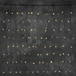 Gardinslynge 1m x 1m - Amber LED - 31V system