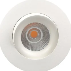 Georgia 360 lavtbyggende downlight 7W 3000K RA97 Dimbar IP44 - Hvit