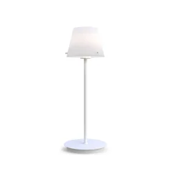Gil bordlampe 33,5 cm - Opal/Hvit