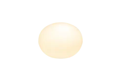 Globus bordlampe 13 cm - Hvit