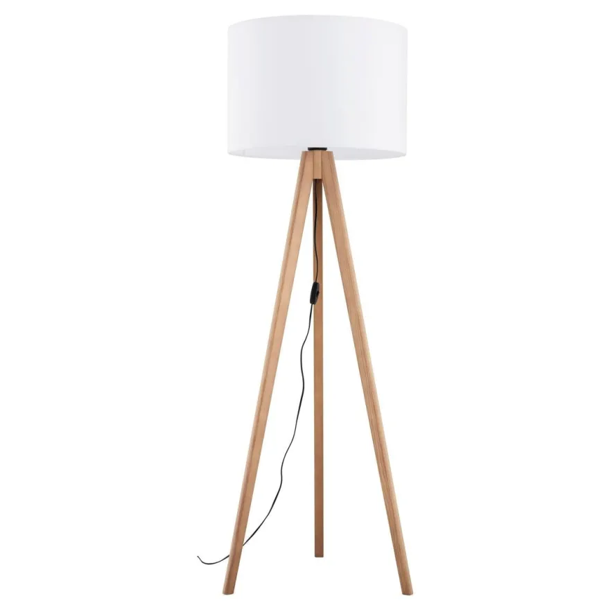 Grand gulvlampe - Furu