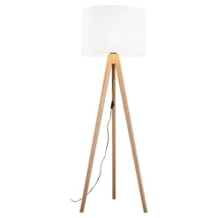 Grand gulvlampe - Furu