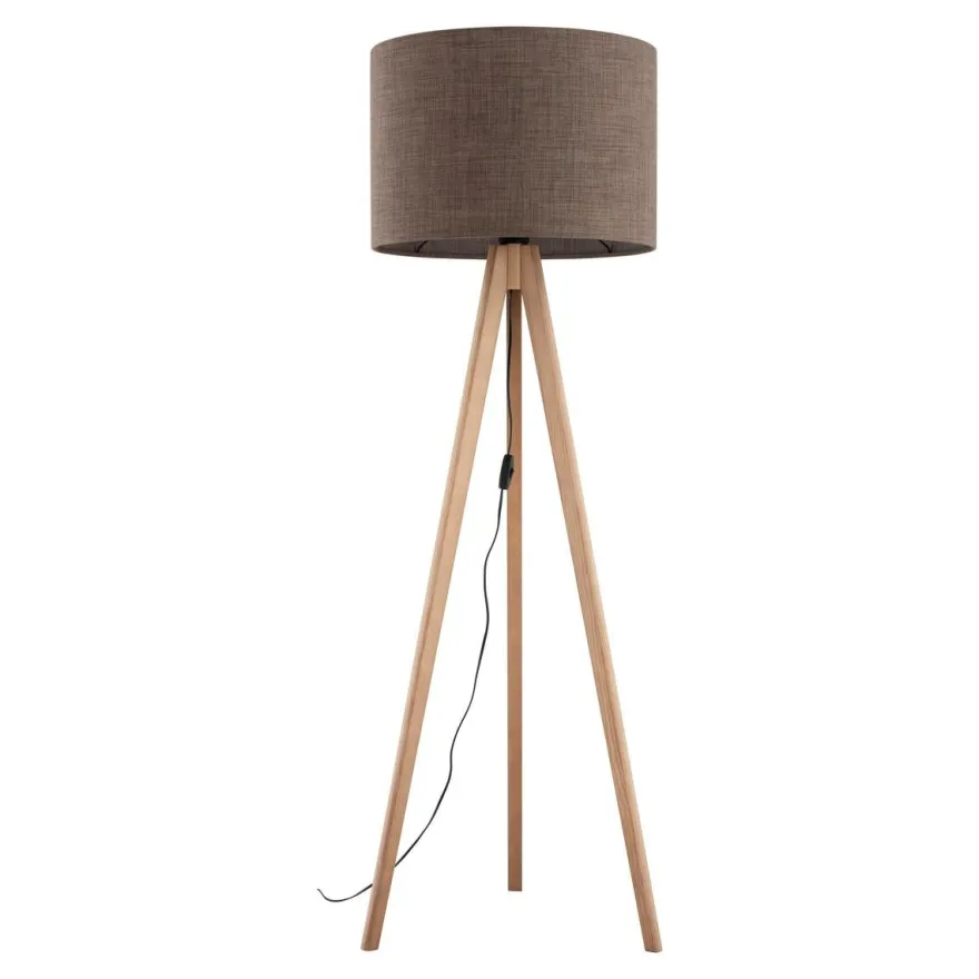 Grand gulvlampe - Furu
