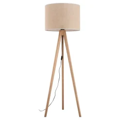 Grand gulvlampe - Furu