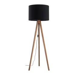Grand gulvlampe - Valnøtt