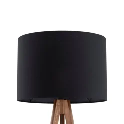 Grand gulvlampe - Valnøtt