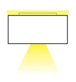 Halo 105 utenpåliggende downlight 8,9W Dimbar - Hvit