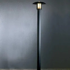 Heimdal stolpe Svart 200cm